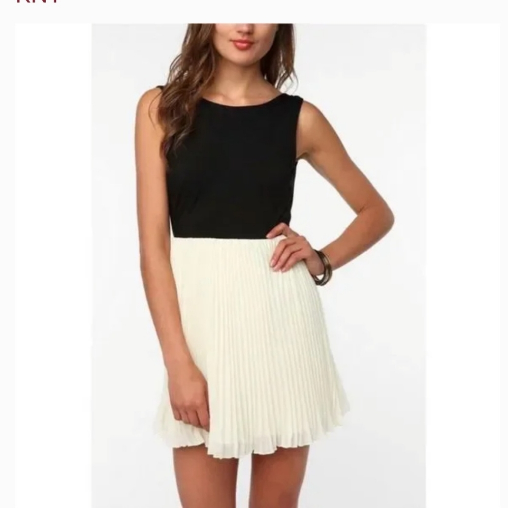 KNT pleated mini dress